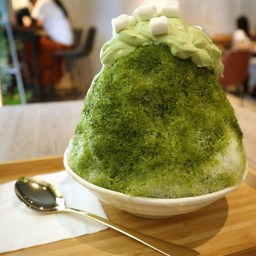 新竹竹北｜好好-咖啡館｜創意日式抹茶刨冰